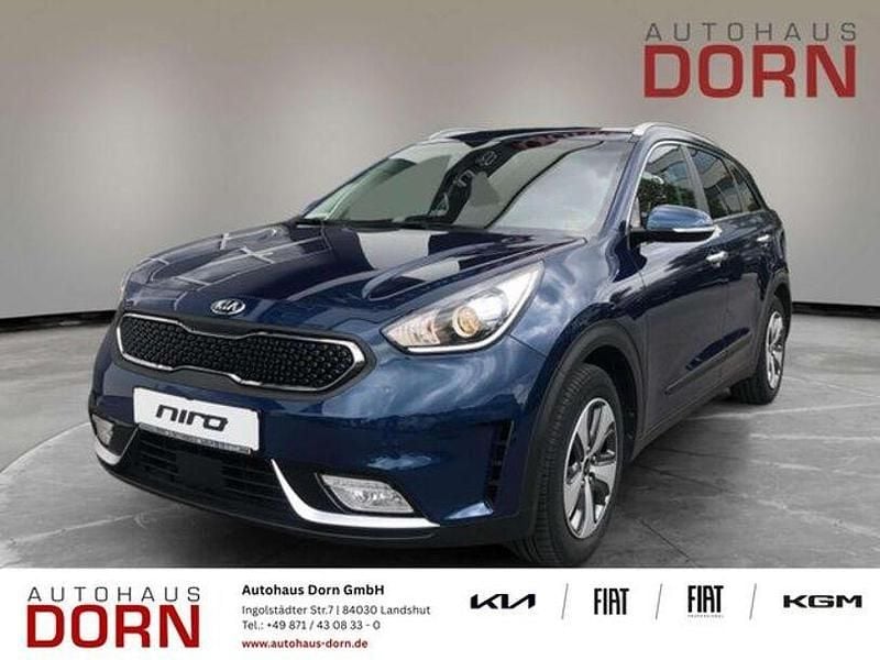 Blau Gebraucht 2019 Kia Niro Advance SUV | 16.990 € (Fairer Preis) - Bild 1/4