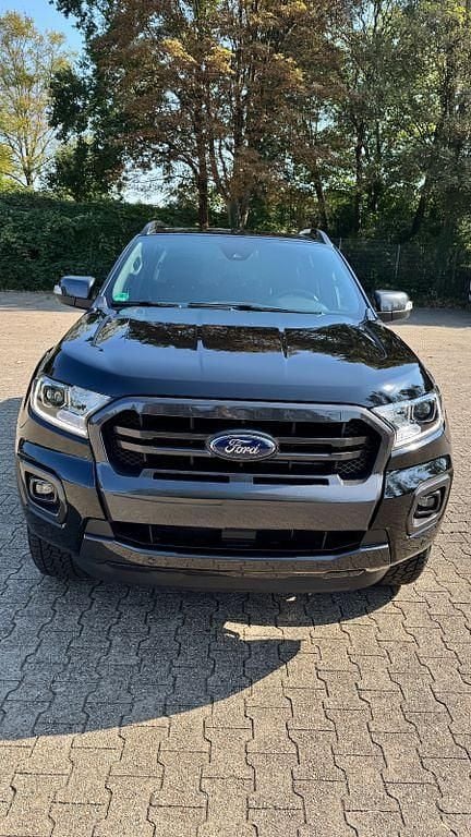 Schwarz Gebraucht 2022 Ford Ranger Wildtrack Abholung | 29.500 € (Superpreis) - Bild 1/4