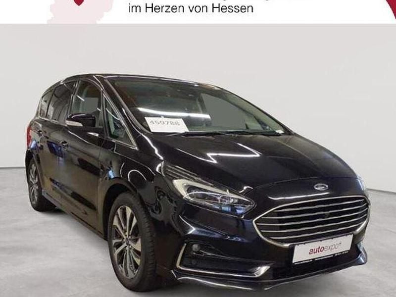 Obsidianschwarz metallic Gebraucht 2021 Ford S-MAX Titanium Van / Kleinbus | 17.290 € (Guter Preis) - Bild 1/4