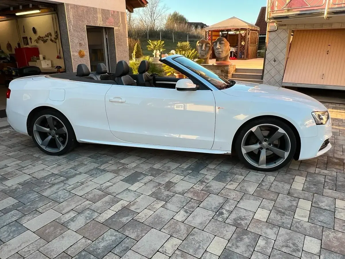 Gebraucht Audi A5 Cabriolet 190 PS (139 kW) 2016 Weiß Cabrio