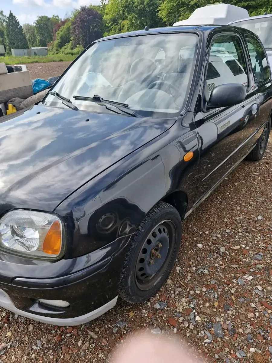 Brugt Nissan Micra 80 HK (58 kW) 2002 Sort Hatchback