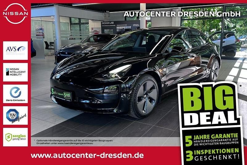 Schwarz Gebraucht 2021 Tesla Model 3 Standard Range Plus Limousine | 25.980 € (Fairer Preis) - Bild 1/4
