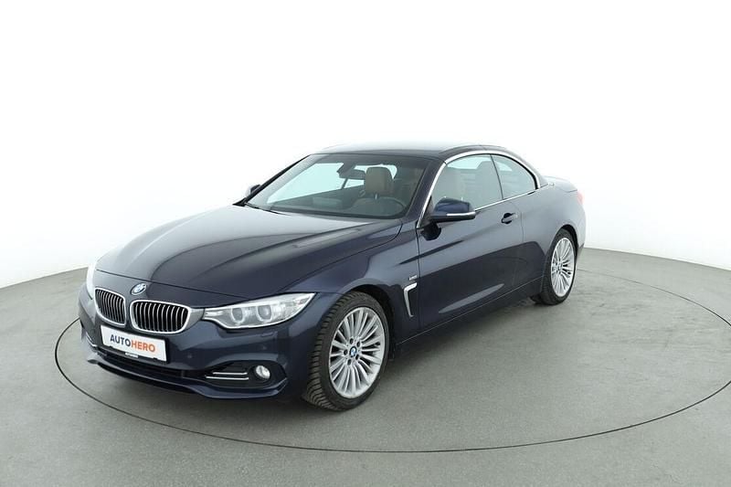 Blau Gebraucht 2016 BMW 420 Luxury Line Cabrio | 18.250 € (Guter Preis) - Bild 1/3