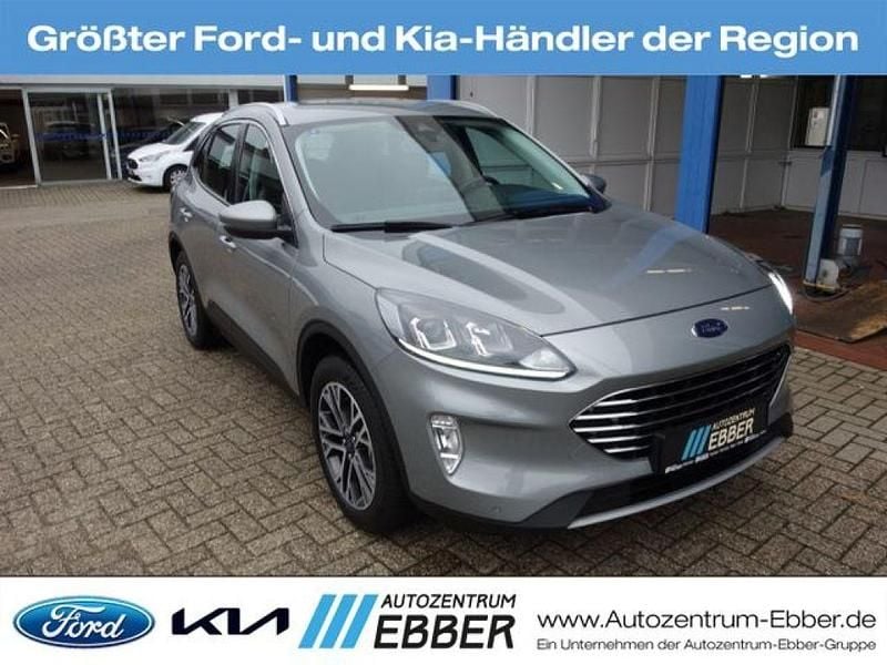 Silber Gebraucht 2021 Ford Kuga Titanium SUV | 24.450 € (Fairer Preis) - Bild 1/3