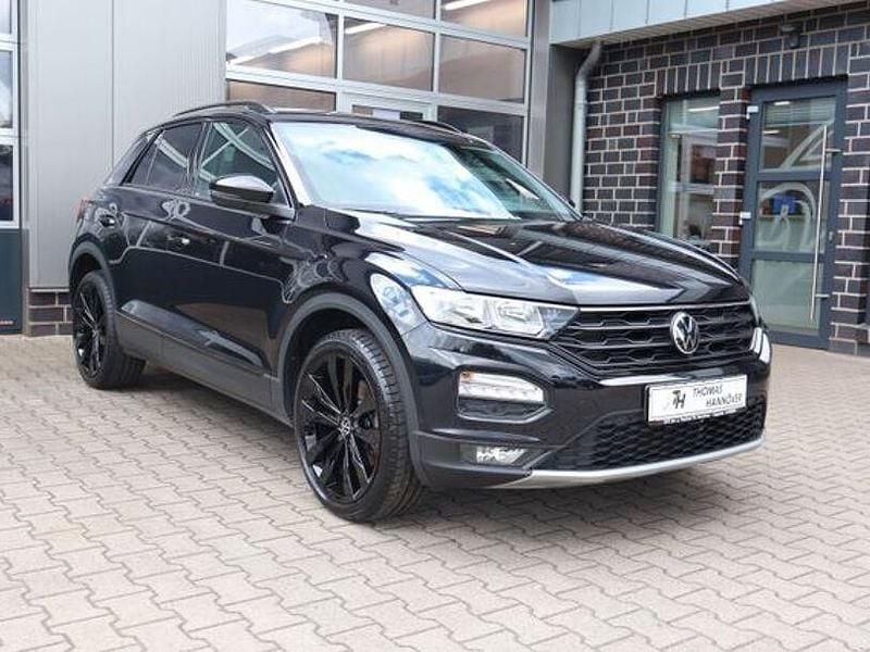Schwarz Gebraucht 2021 VW T-Roc Sport SUV | 21.990 € (Fairer Preis) - Bild 1/3