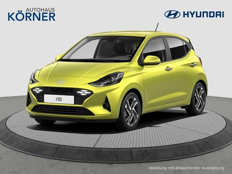 Gelb Neu 2025 Hyundai i10 Trend Kleinwagen | 19.495 € (Fairer Preis) - Bild 1/3