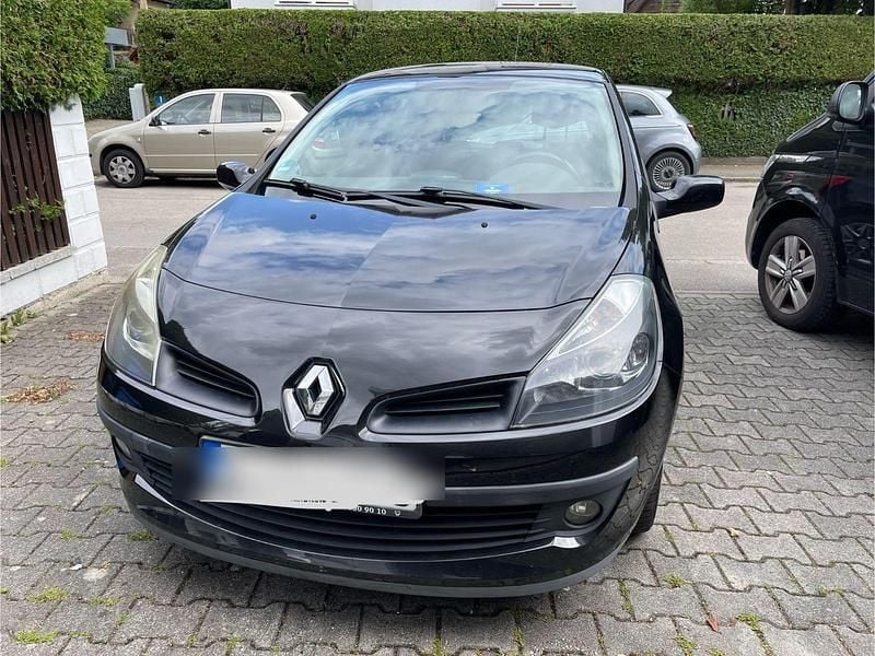 Schwarz Gebraucht 2006 Renault Clio II Authentique Limousine | 2.400 € (Fairer Preis) - Bild 1/4