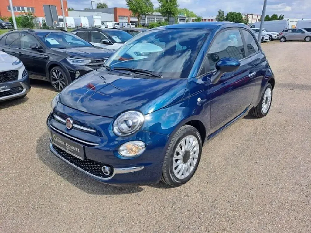 Gebraucht Fiat 500 69 PS (50 kW) 2023 Dipinto di blue met. (metallic) Limousine