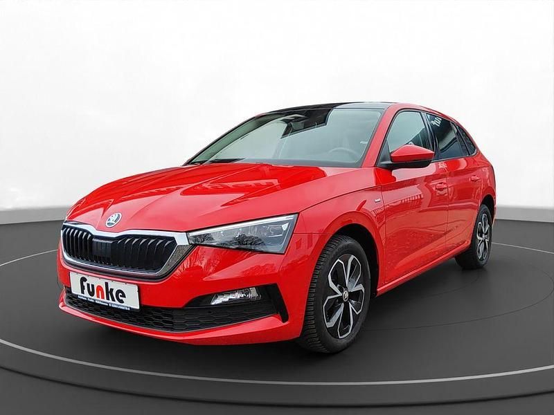 Gebraucht Skoda Scala Drive 116 PS (85 kW) 2021 Rot Kleinwagen