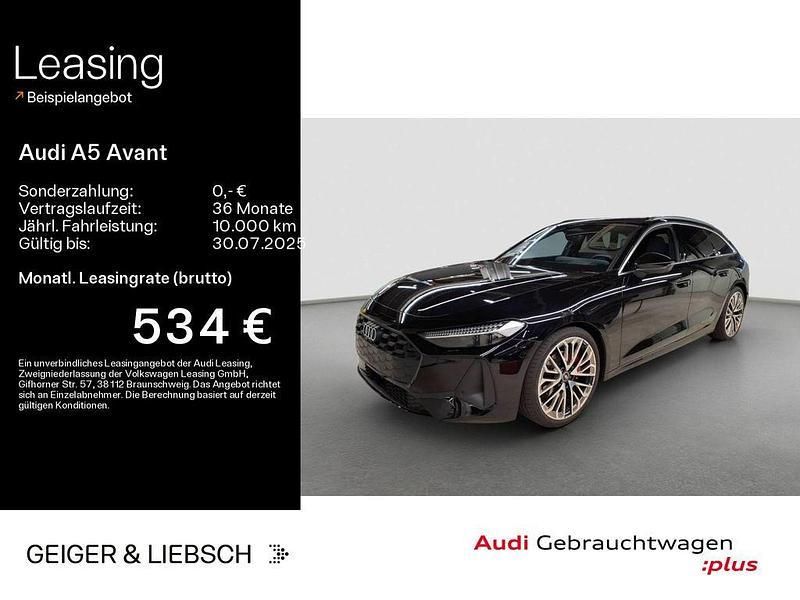 Mythosschwarz metallic Gebraucht 2024 Audi A5 S-Line Coupé | 58.999 € (Etwas zu teuer) - Bild 1/4