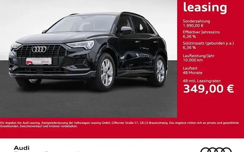 Gebraucht Audi Q3 Advanced 150 PS (110 kW) 2022 Schwarz SUV