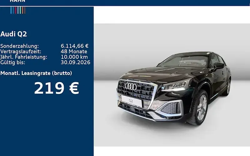 Gebraucht Audi Q2 Advanced Plus 116 PS (85 kW) 2026 Schwarz SUV