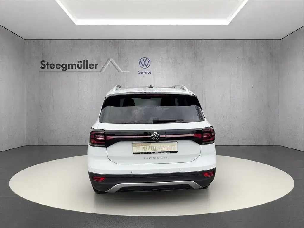 Gebraucht VW T-Cross Style 110 PS (80 kW) 2021 Weiß SUV