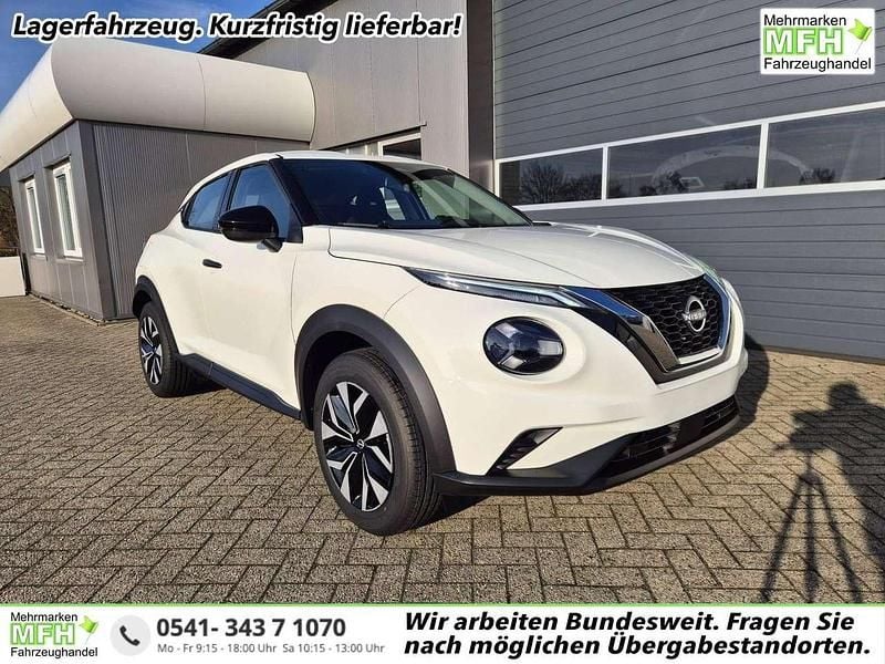 Solid white Neu 2026 Nissan Juke Acenta SUV | 20.590 € (Superpreis) - Bild 1/4