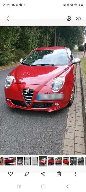 Rot Gebraucht 2013 Alfa Romeo MiTo Kleinwagen | 8.499 € (Fairer Preis) - Bild 1/4