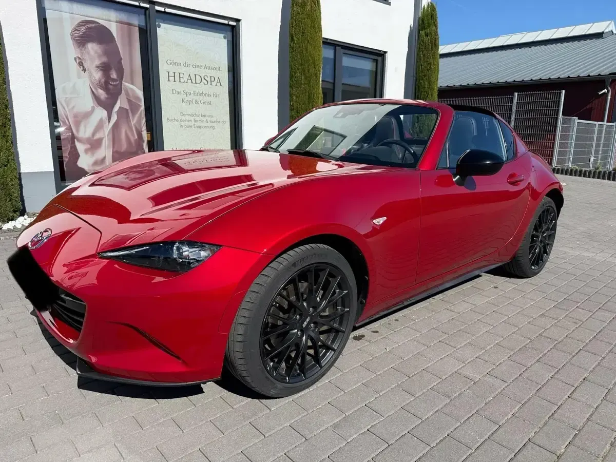 Usata Mazda MX5 160 CV (117 kW) 2017 Rosso Cabrio
