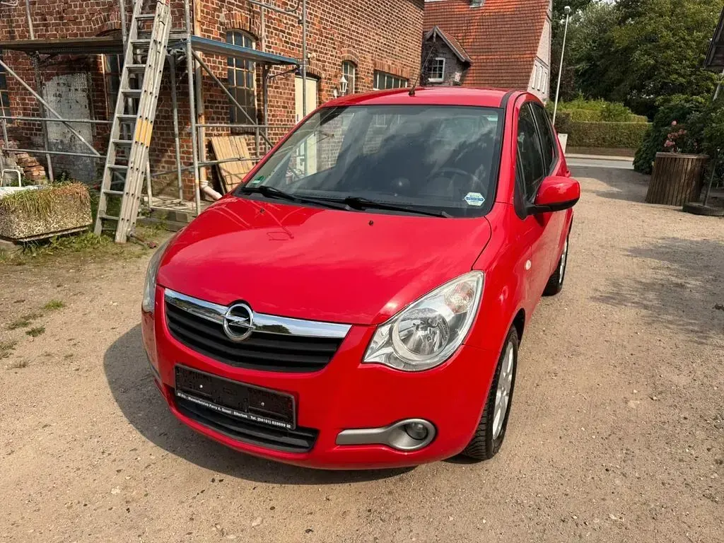 Gebraucht Opel Agila Edition 65 PS (47 kW) 2008 Rot Kleinwagen