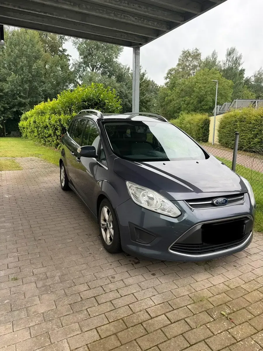 Gebraucht Ford Grand C-Max 140 PS (102 kW) 2012 Grau Van / Kleinbus