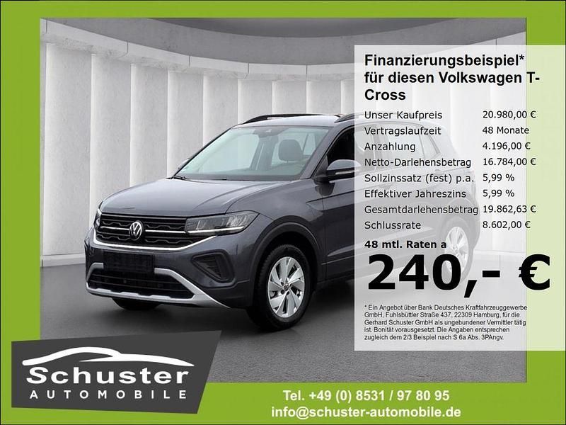 Gebraucht VW T-Cross R 95 PS (69 kW) 2024 Grau SUV