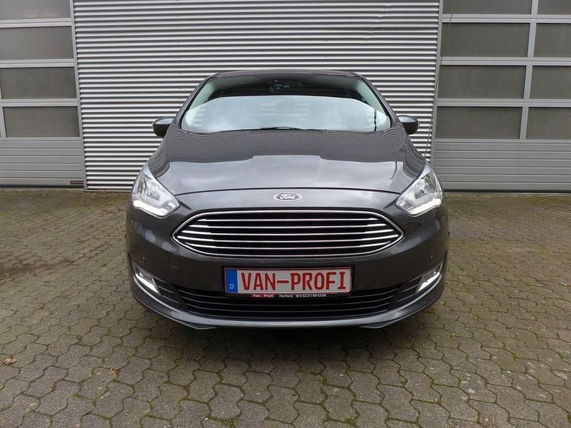 Grau Gebraucht 2018 Ford C-MAX Titanium Van / Kleinbus | 12.400 € (Fairer Preis) - Bild 1/4