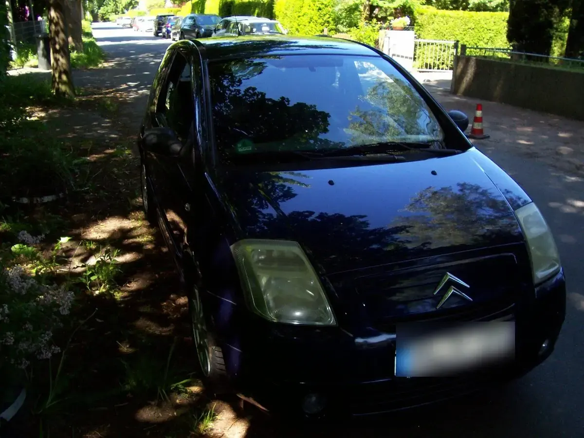 Gebraucht Citroën C2 60 PS (44 kW) 2007 Blau Kleinwagen