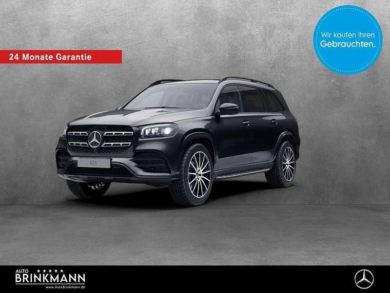 Lack obsidianschwarz Gebraucht 2021 Mercedes GLS400 Night SUV | 66.990 € (Superpreis) - Bild 1/4