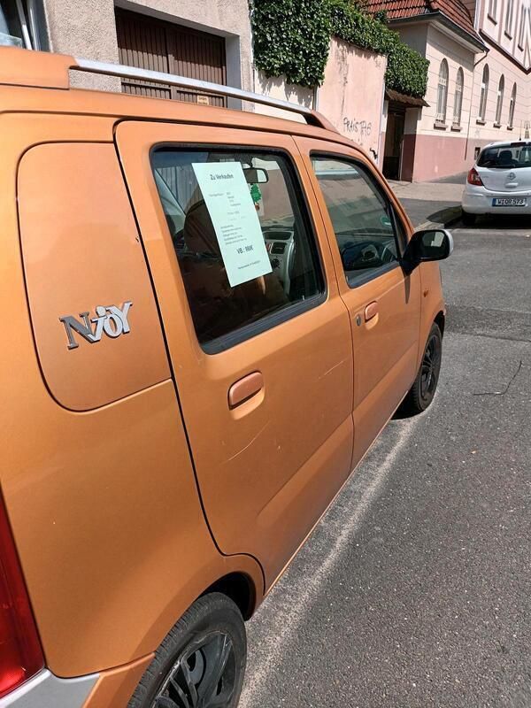 Orange Gebraucht 2003 Opel Agila Kleinwagen | 600 € - Bild 1/2