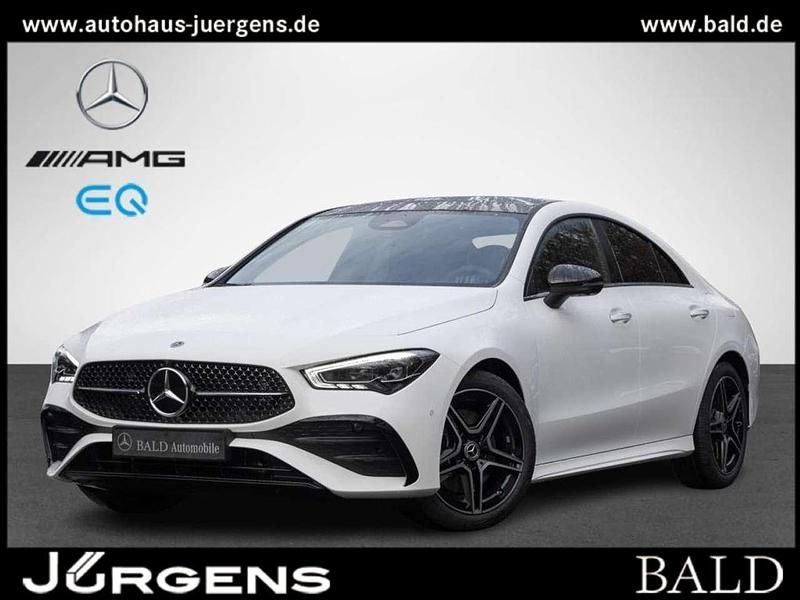 Weiß unilack polarweiß Gebraucht 2024 Mercedes CLA200 AMG line Coupé | 38.980 € (Etwas zu teuer) - Bild 1/4