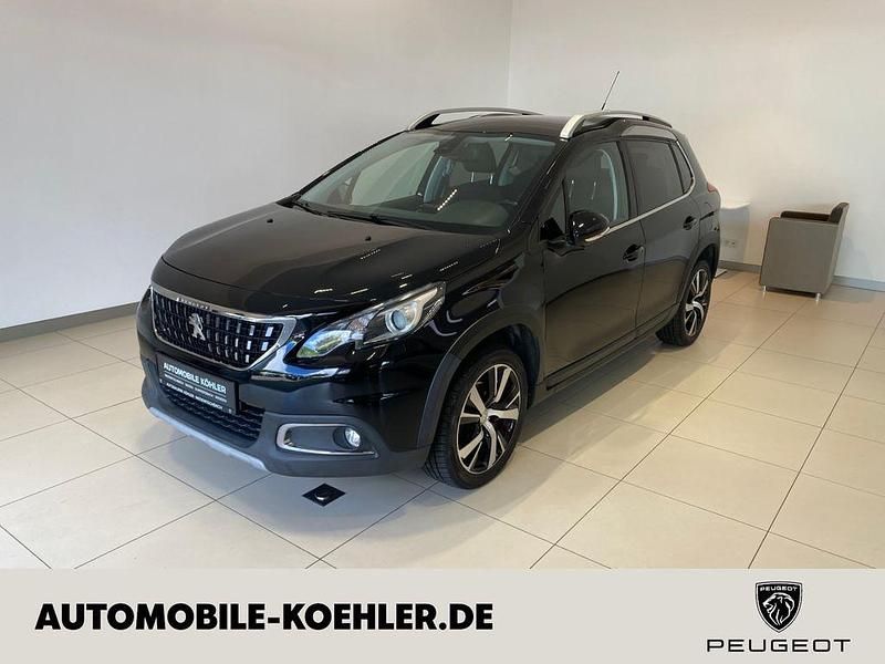 Schwarz Gebraucht 2017 Peugeot 2008 Allure SUV | 9.940 € (Fairer Preis) - Bild 1/4