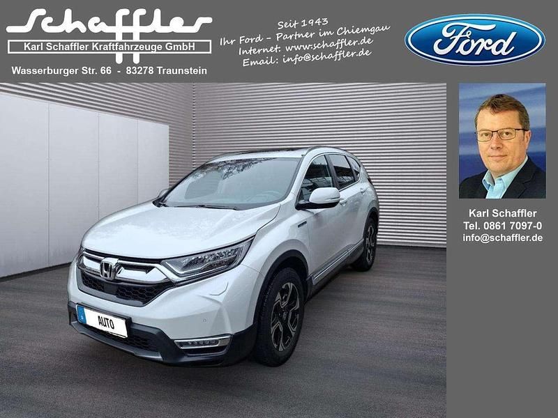 Platinum white p. Gebraucht 2019 Honda CR-V Executive SUV | 26.990 € (Fairer Preis) - Bild 1/4
