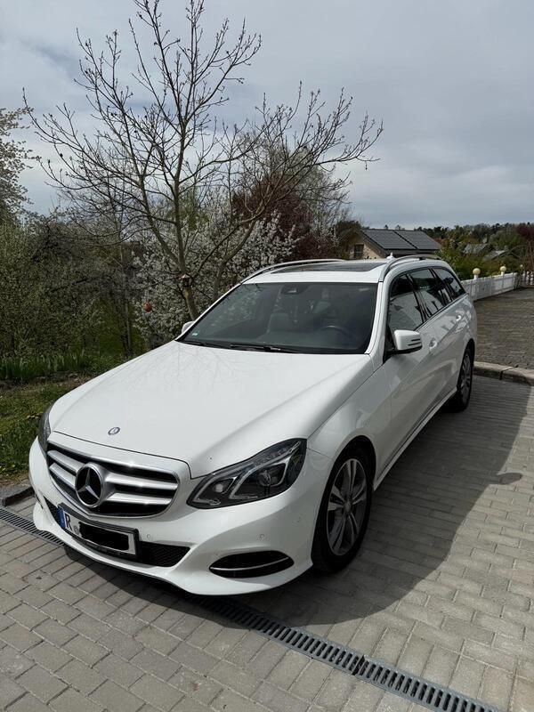 Weiß Gebraucht 2015 Mercedes E350 Kombi | 14.800 € (Superpreis) - Bild 1/4