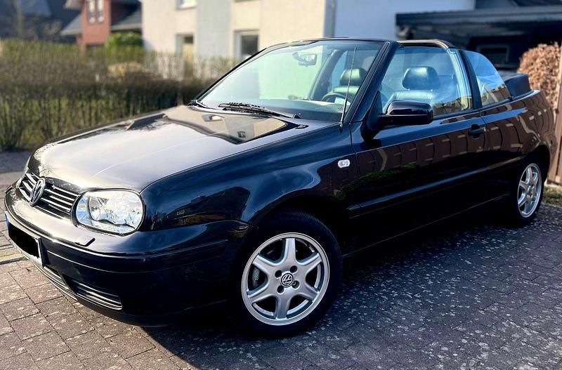 Gebraucht VW Golf Cabriolet 101 PS (74 kW) 2000 Schwarz Cabrio