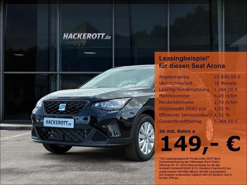Schwarz Neu 2025 Seat Arona SUV | 23.460 € (Guter Preis) - Bild 1/4