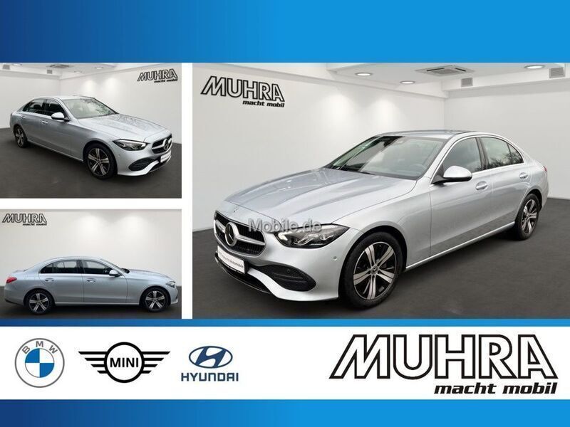 Silber Gebraucht 2022 Mercedes C180 Limousine | 32.280 € (Fairer Preis) - Bild 1/4