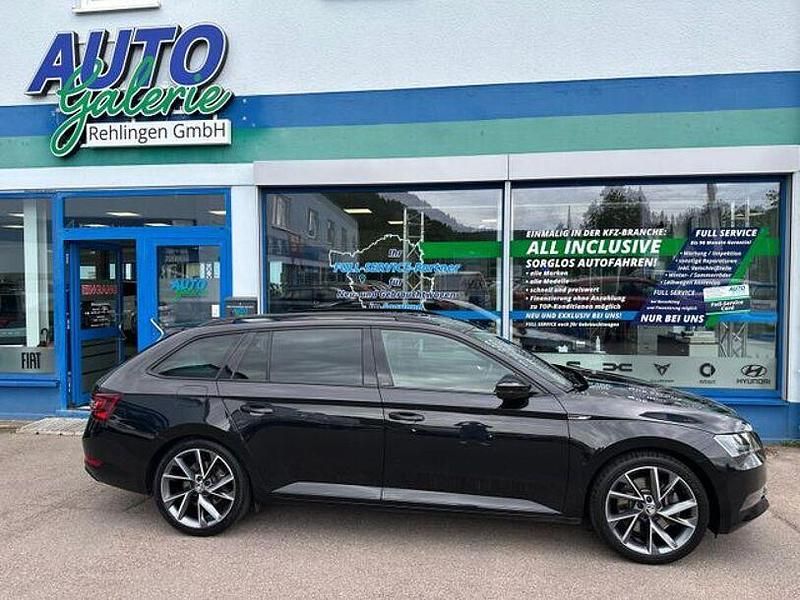 Schwarz Gebraucht 2018 Skoda Superb SportLine Limousine | 23.990 € (Fairer Preis) - Bild 1/4