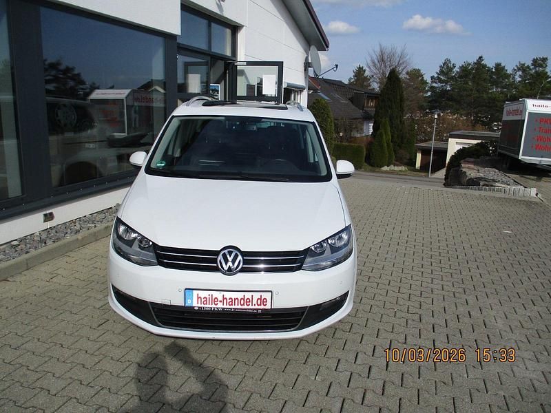 Gebraucht VW Sharan Cup 140 PS (102 kW) 2015 Weiß Van / Kleinbus