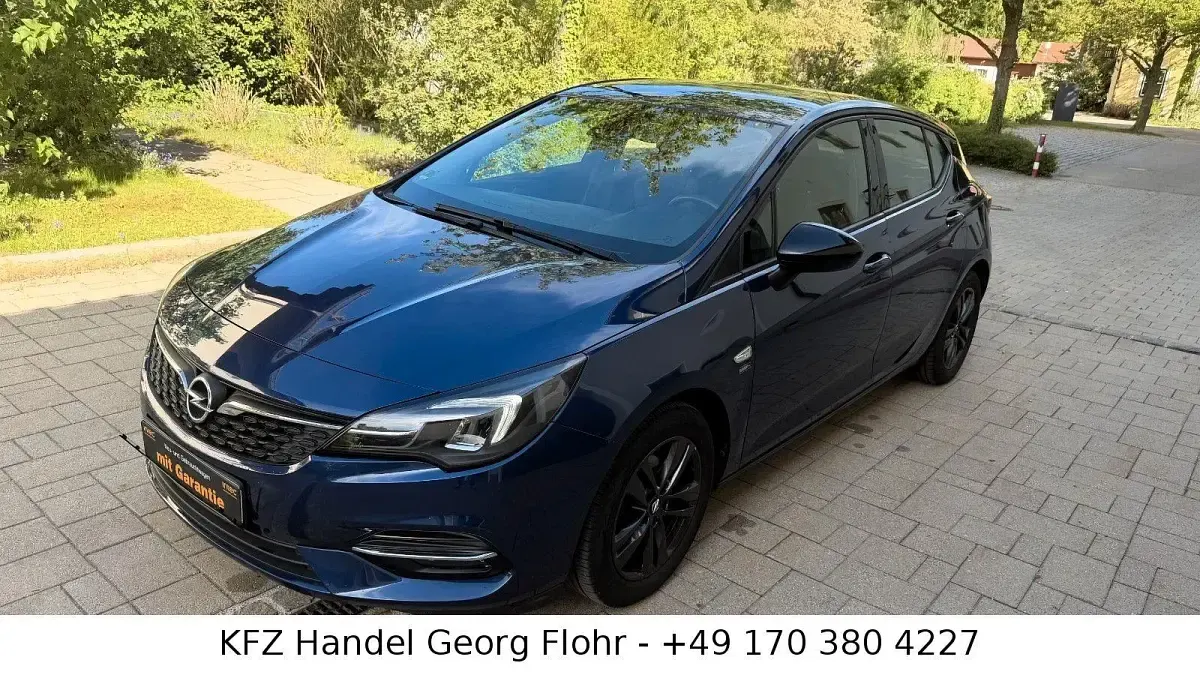Gebraucht Opel Astra 145 PS (106 kW) 2020 Blau Limousine