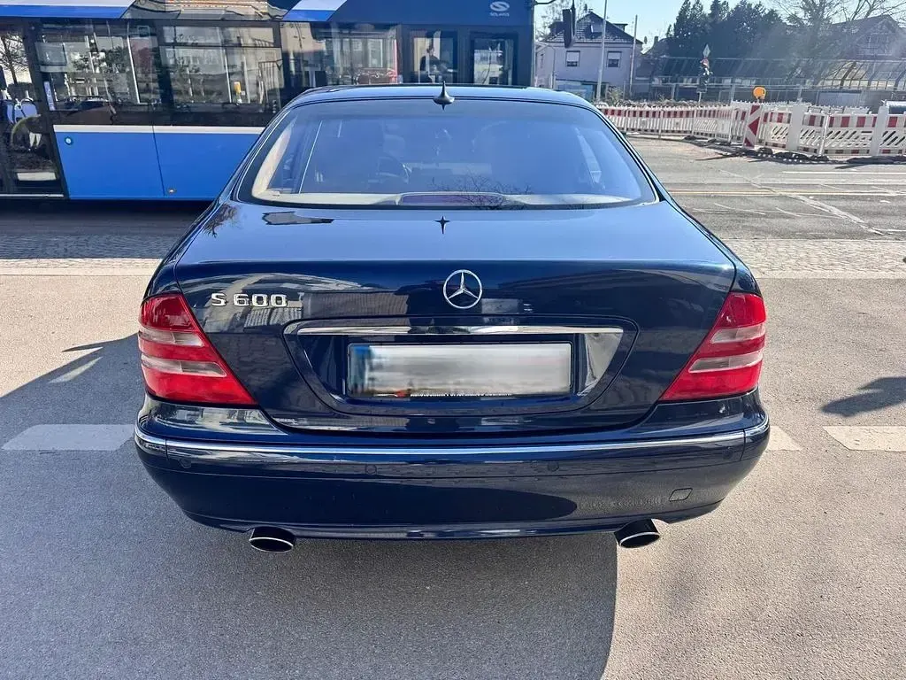 Gebraucht Mercedes S600L 367 PS (269 kW) 2000 Blau Limousine