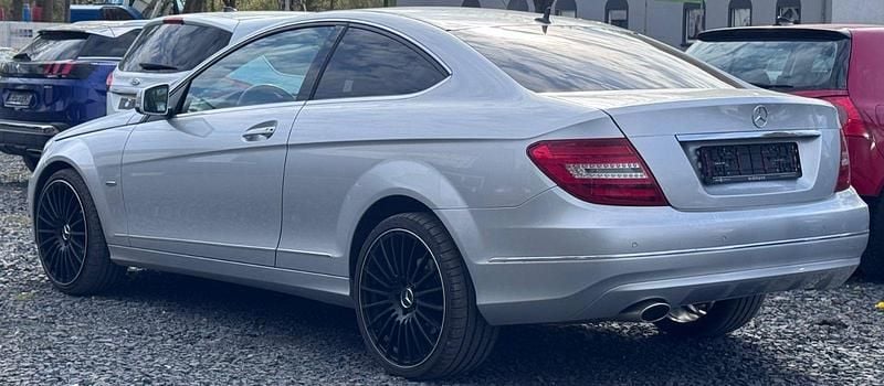 Usata Mercedes C220 170 CV (125 kW) 2012 Argento Coupé