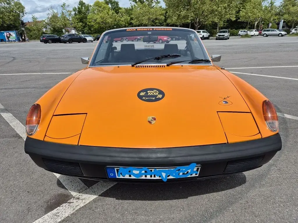 Gebraucht Porsche 914 95 PS (69 kW) 1974 Orange Cabrio