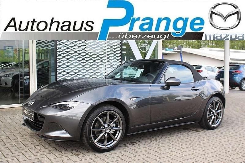 Grau Gebraucht 2024 Mazda MX5 Exclusive-Line Cabrio | 30.985 € (Fairer Preis) - Bild 1/4
