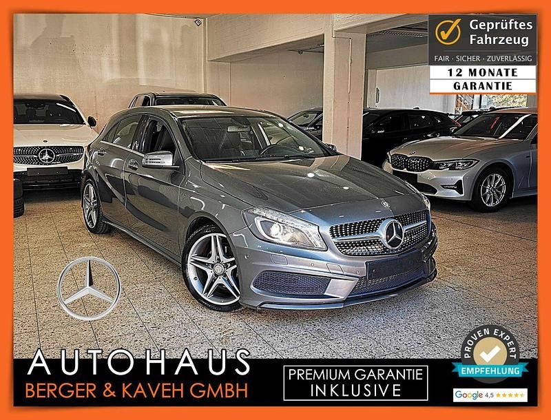 Grau Gebraucht 2015 Mercedes A180 AMG Limousine | 14.920 € (Etwas zu teuer) - Bild 1/3
