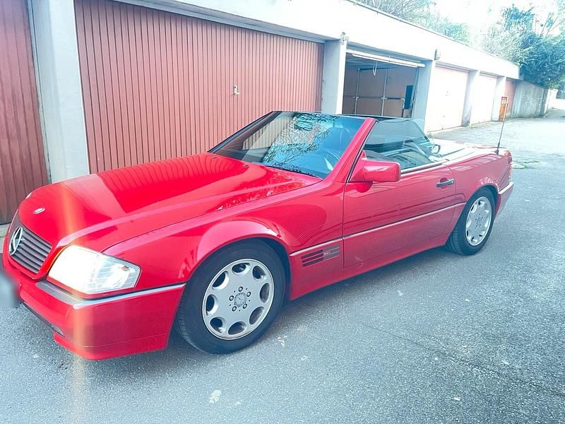 Gebraucht Mercedes SL300 1990 Rot Cabrio