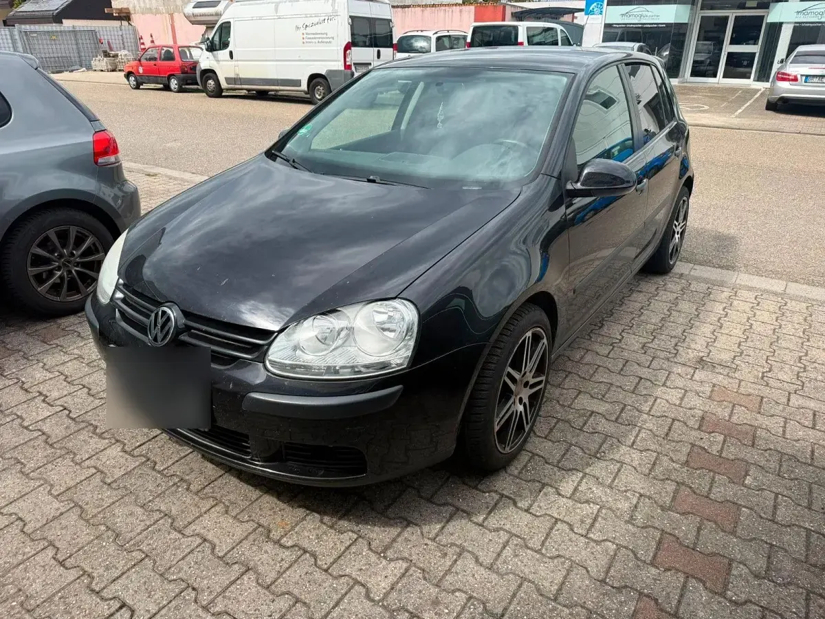 Gebraucht VW Golf V Comfortline 102 PS (75 kW) 2007 Schwarz Limousine
