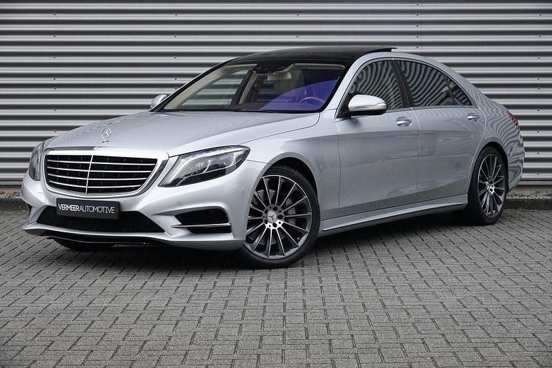 Grau Gebraucht 2014 Mercedes S500 AMG Limousine | 37.694 € (Guter Preis) - Bild 1/4