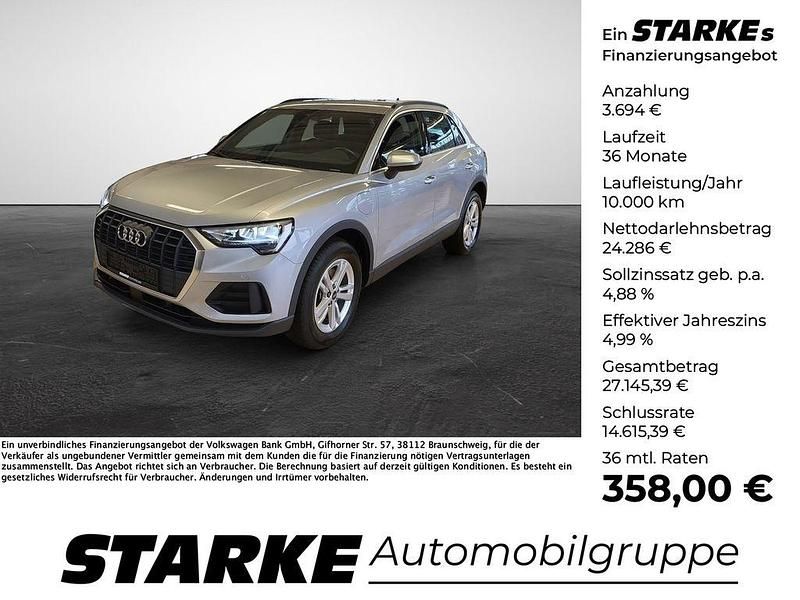Silber Gebraucht 2022 Audi Q3 Basis SUV | 27.980 € (Guter Preis) - Bild 1/4