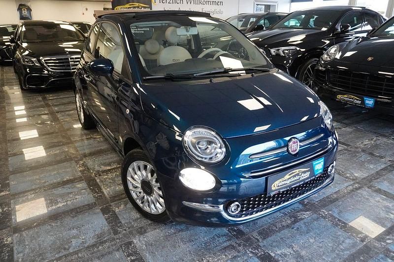 Gebraucht Fiat 500C Lounge 69 PS (50 kW) 2020 Blau Cabrio