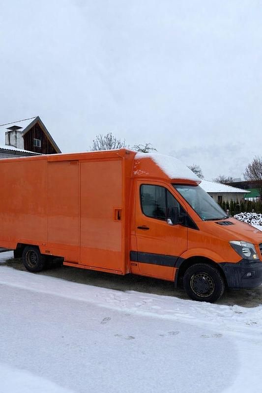 Gebraucht Mercedes Sprinter 163 PS (119 kW) 2015 Orange