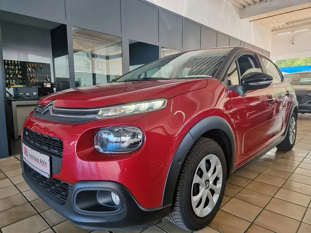 Used Citroën C3 110 HP (80 kW) 2017 Red Sedan