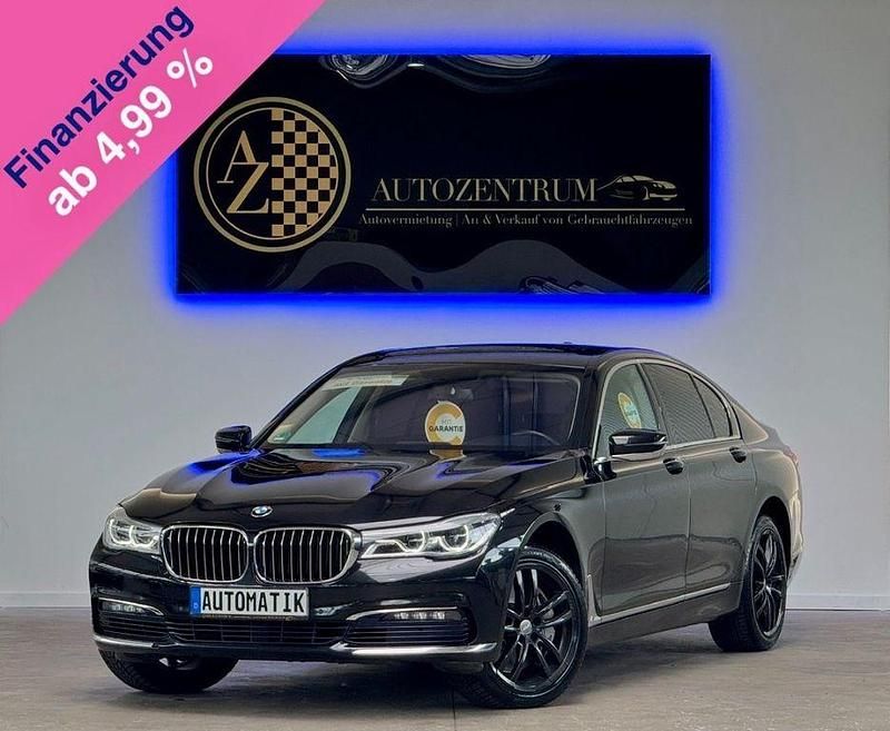 Schwarz Gebraucht 2017 BMW 750 Sport Line Limousine | 26.850 € (Guter Preis) - Bild 1/4
